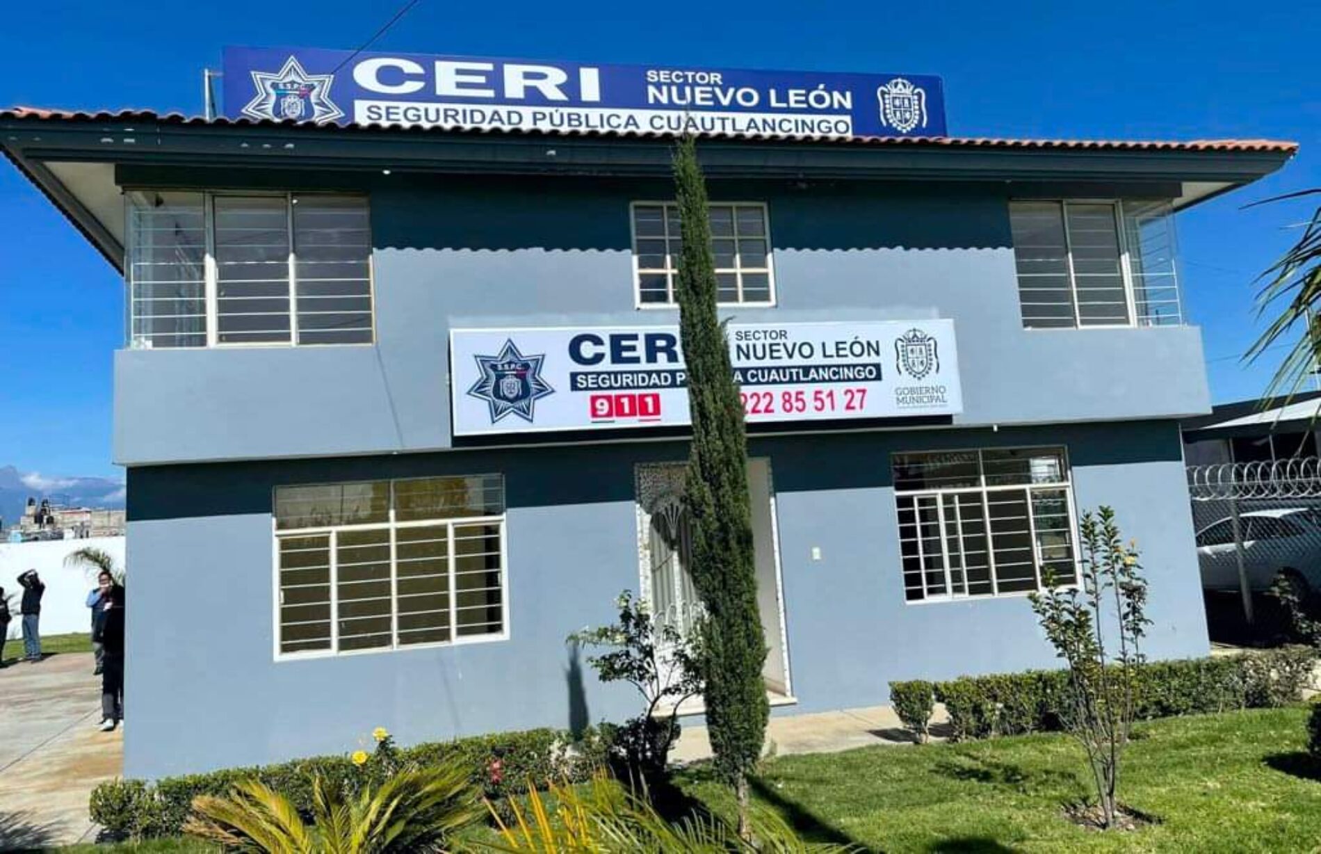 ESTRENAN CENTRO DE SEGURIDAD EN CUAUTLANCINGO