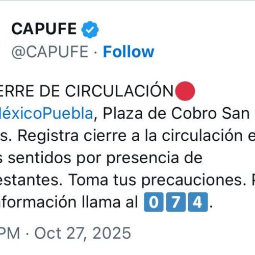 LA AUTOPISTA MÉXICO PUEBLA, LA PEOR DEL PAIS