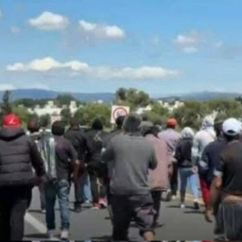 SE ENFRENTAN EN PERIFERICO Y LA AUTOPISTA A TLAXCALA