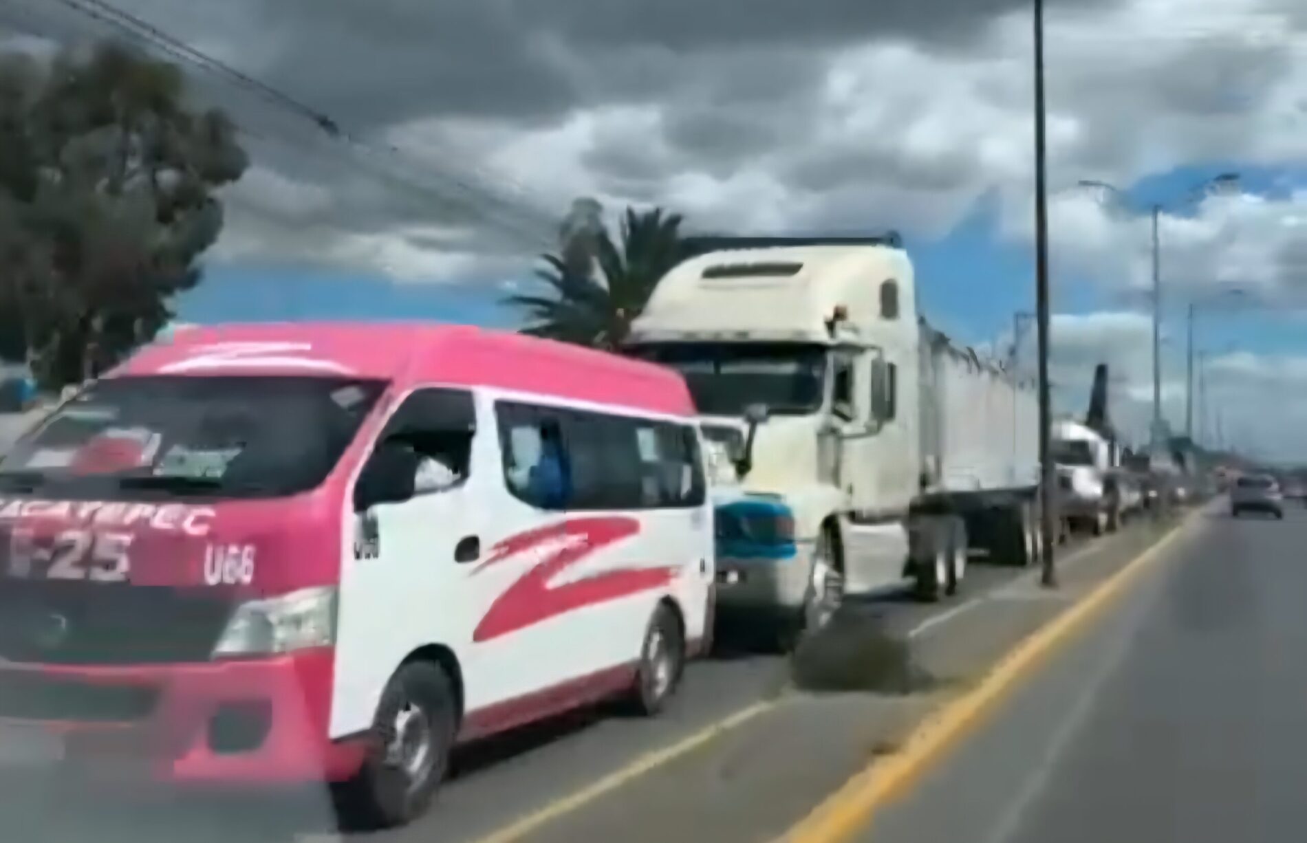 FILAS DE TRÁFICO INTERMINABLES EN FEDERAL MEXICO- PUEBLA🚨🚨