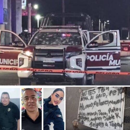 AS4SIN4N A 3 POLICIAS Y RENUNCIAN TODOS ANTES DE QUE LOS M4T3N